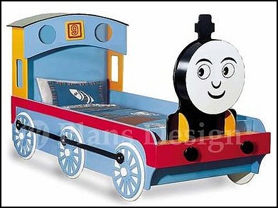 wood train bed plans